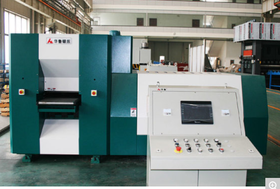WB43M-8 × 500 precision sheet leveler-Hualu Equipment